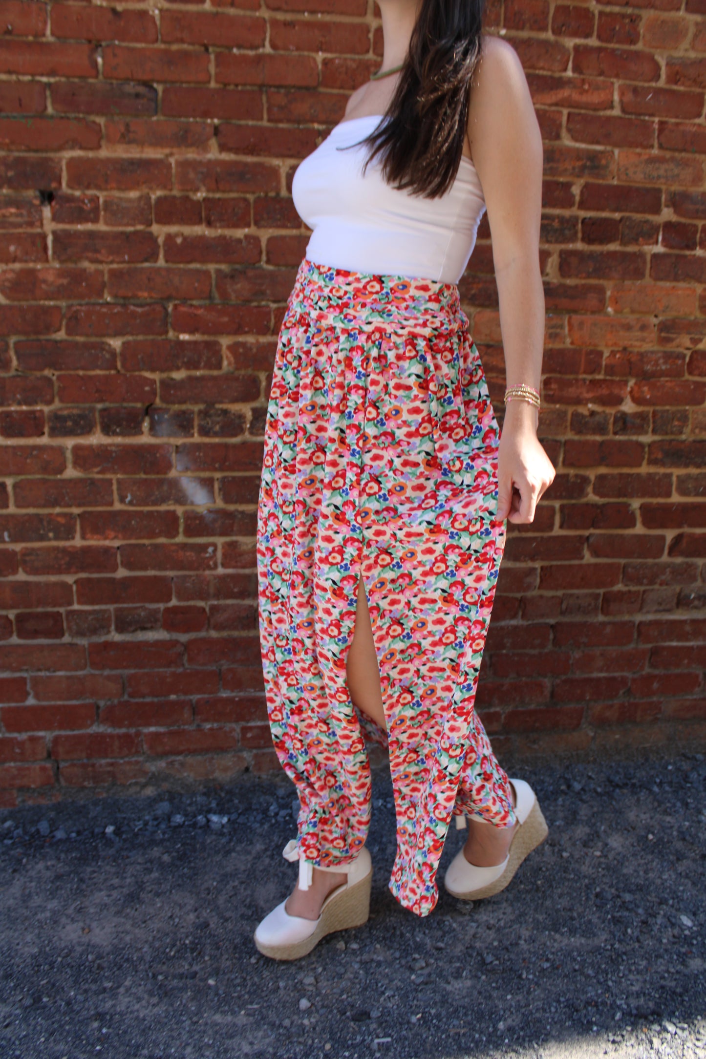 Floral Maxi Skirt