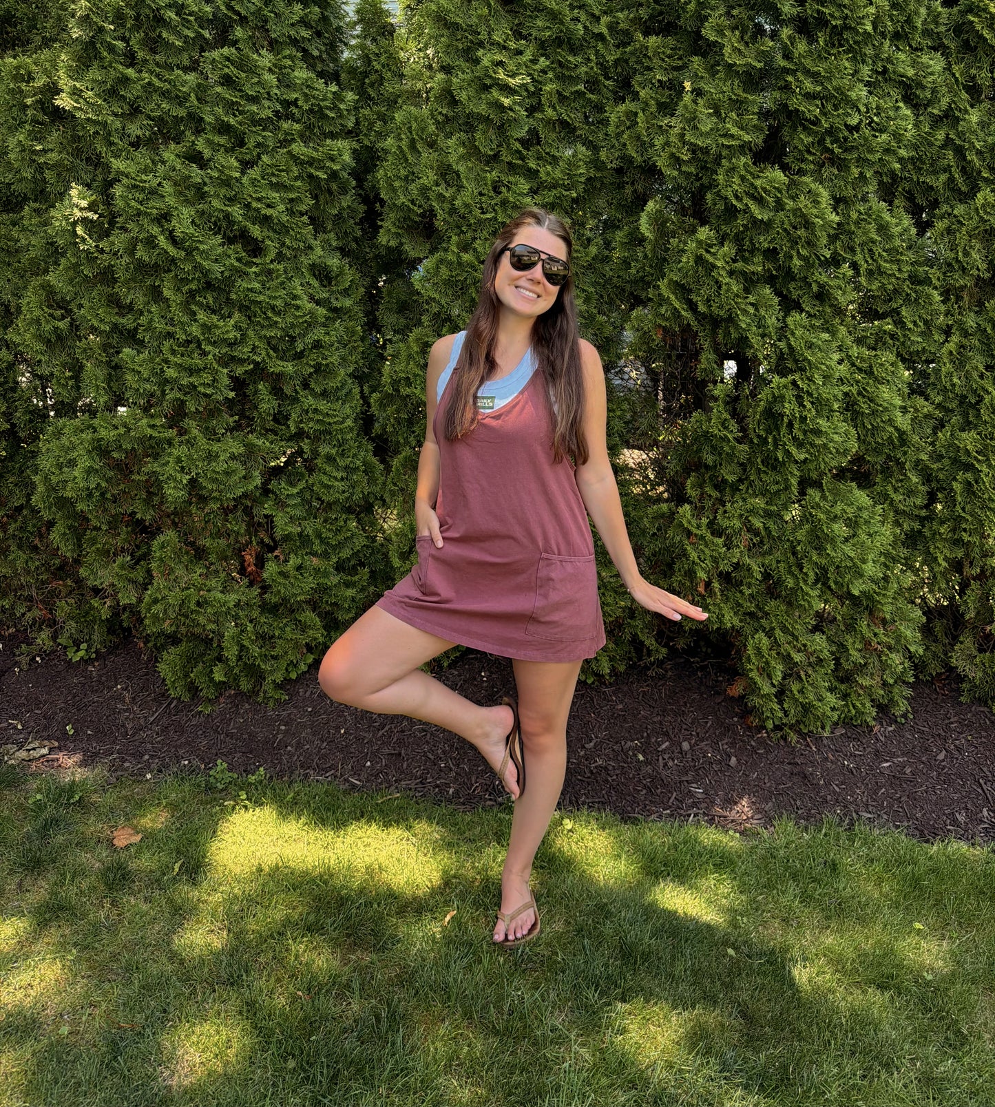 Birdie Dress Plum