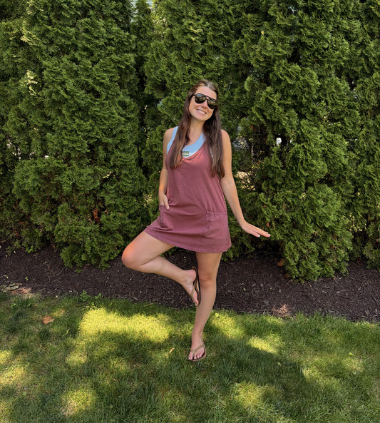 Birdie Dress Plum