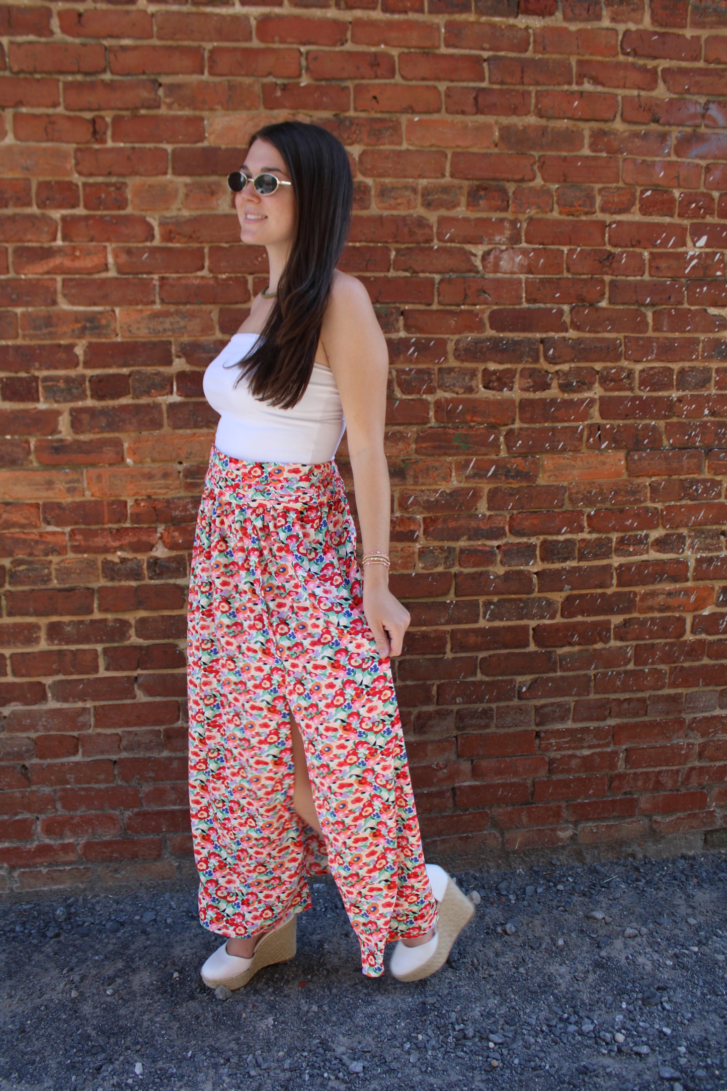 Floral Maxi Skirt