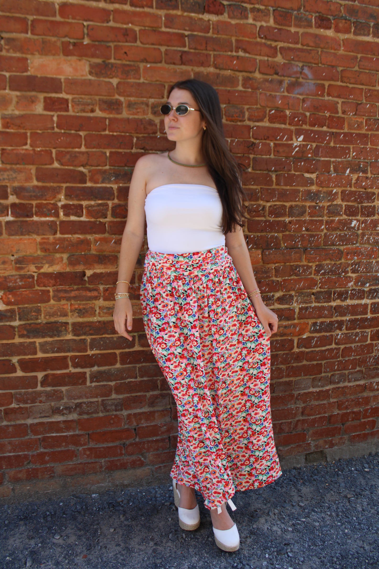 Floral Maxi Skirt