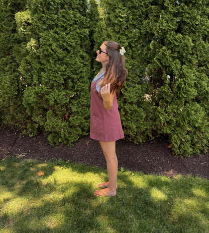 Birdie Dress Plum