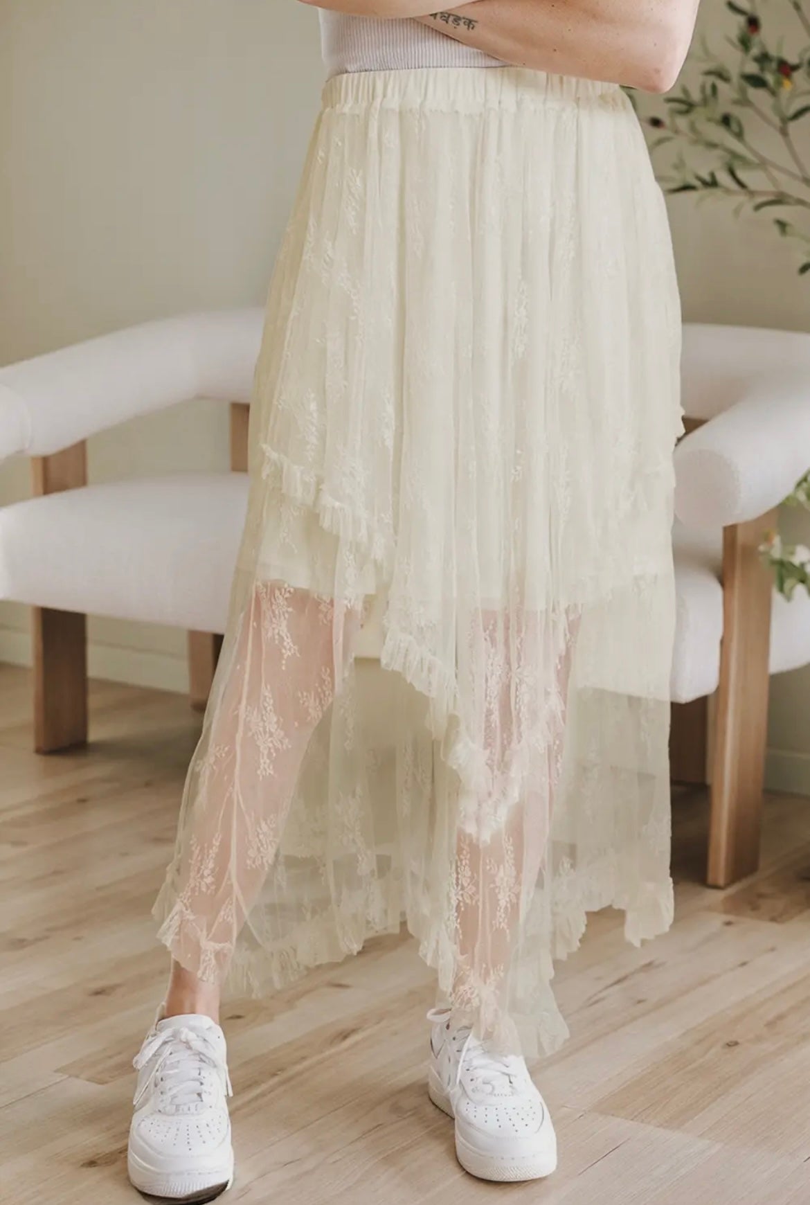 Mesh Skirt