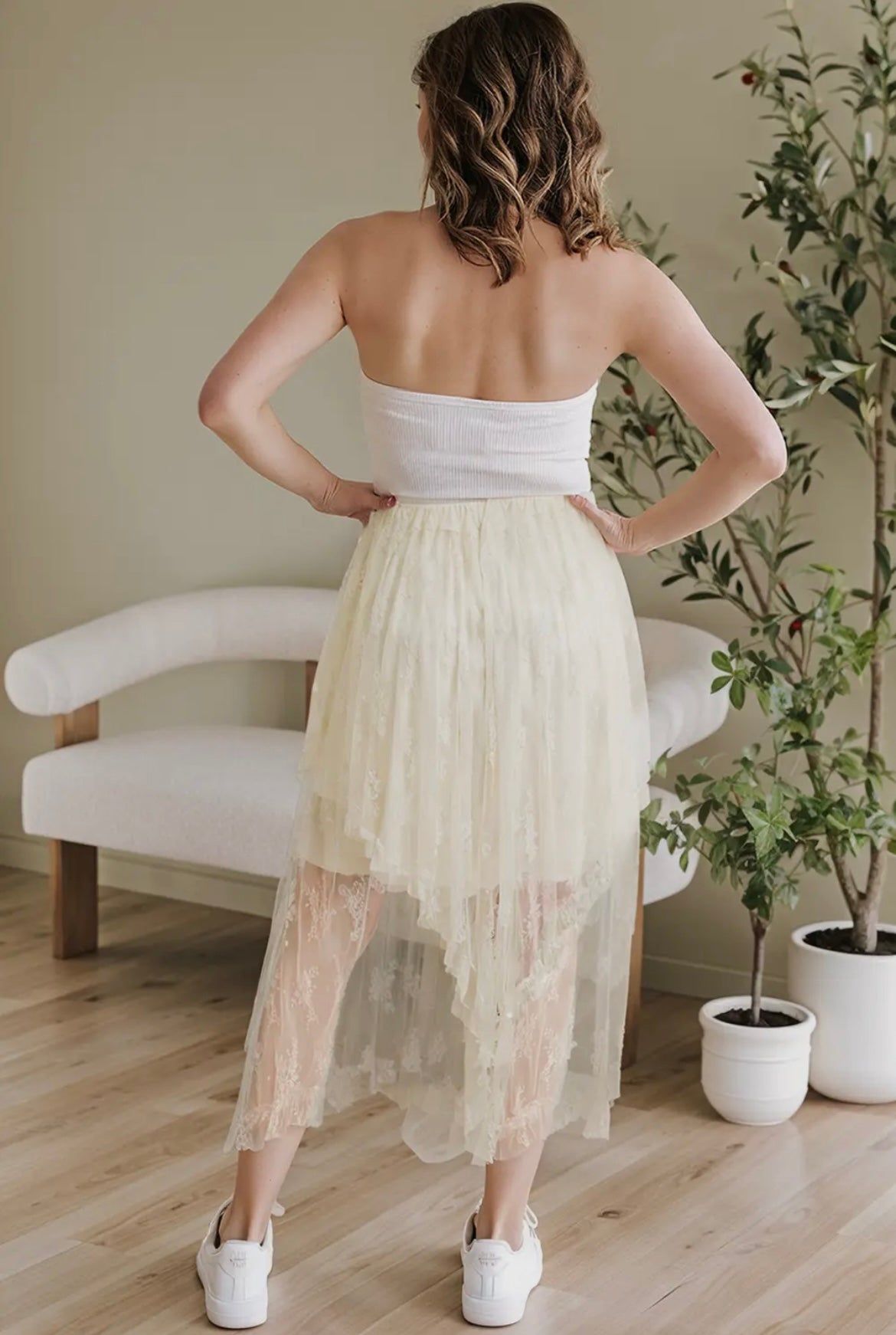 Mesh Skirt